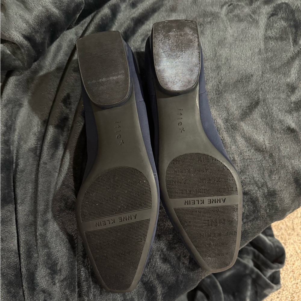 Anne Klein Midnight Blue Loafers - Picture 4 of 6